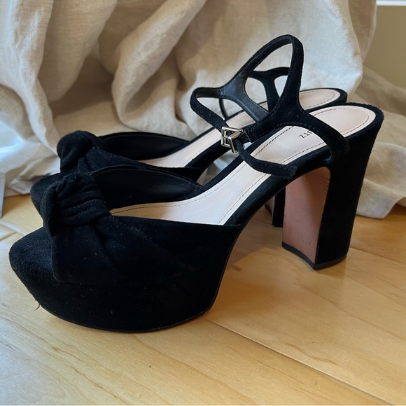 SOLD SCHUTZ Thalyta Suede Sandals - Picture 8 of 15